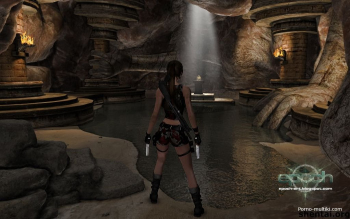 Поймали Лару Крофт