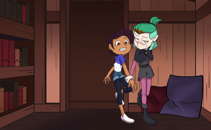 Секс Эмили и Луз из мультфильма Дом Совы