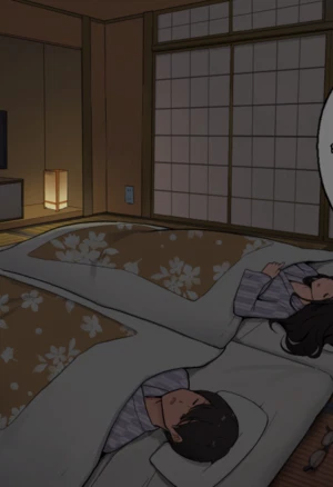 Onsenryokan nite Kanojo to Nemurenai Yoru, Anmoku no Ryoukai de Hajimaru Sex